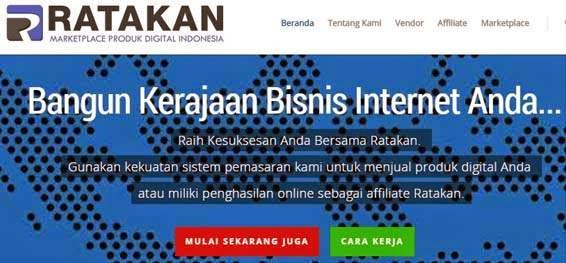 Daftar Affiliate Ratakan.com Clickbanknya Indonesia